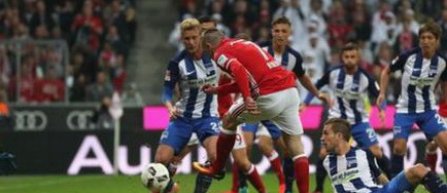 Bayern Munchen a obtinut a patra victorie in tot atatea meciuri, 3-0 cu Hertha Berlin